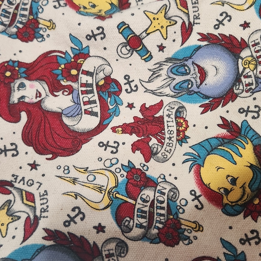 Loungefly Disney Ariel Tattoo Style Backpack - Picture 7 of 7